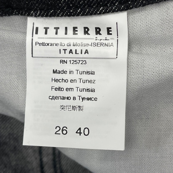 Fiorucci x Naomi Campbell Black Skinny Jeans, Size 26 - NWT - Picture 5 of 7